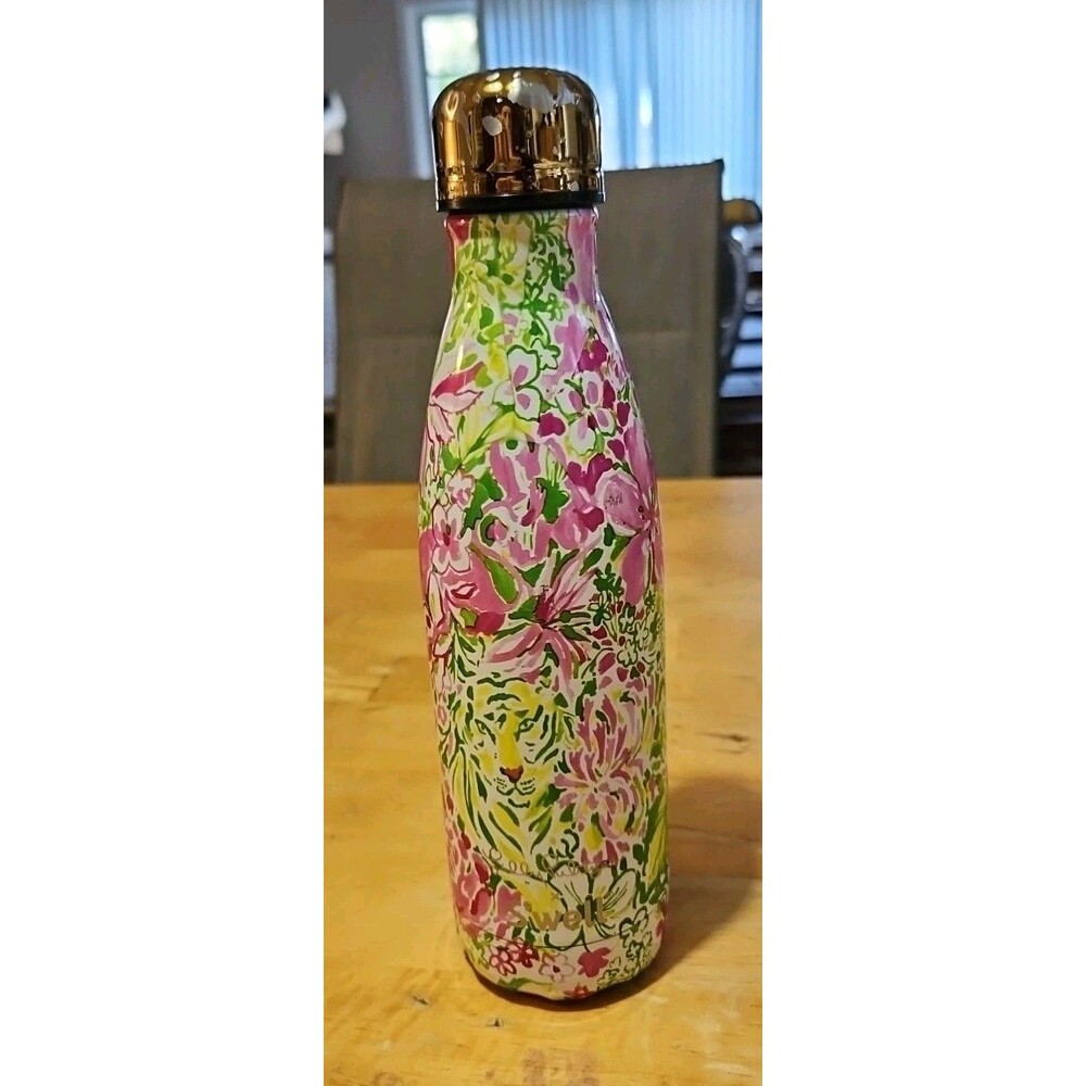 Lilly Pulitzer x Swell In The Groves Lion Stainless Steel Water Bottle 17 Oz